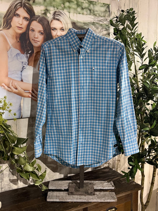 Mens Southern Shirt Button Down Size Small