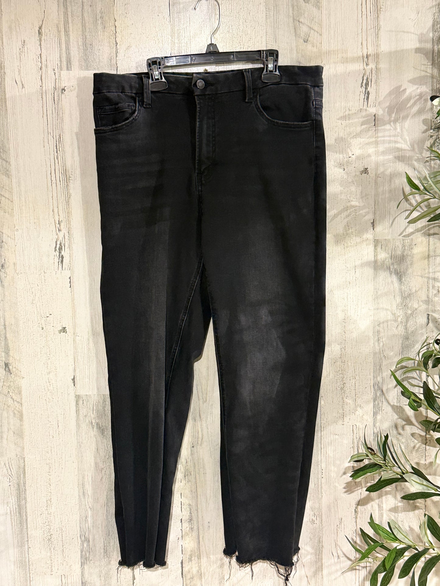 Womens Vervet Black Jeans Size 32