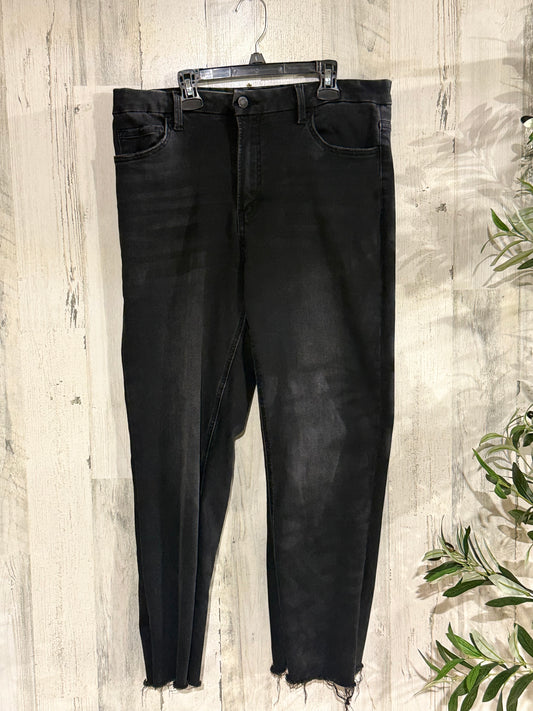 Womens Vervet Black Jeans Size 32