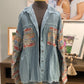 Womens Fantastic Fawn Corduroy Jacket Size Large