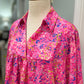 Womens Abstract Blouse Size 2X