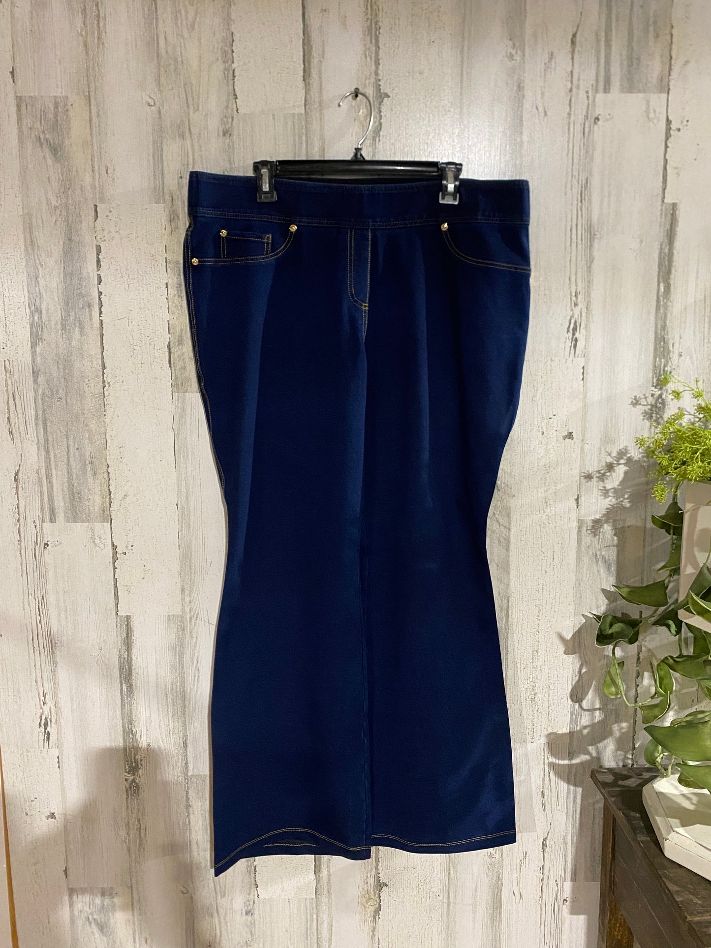 Womens Nygard Pull On Jeans Sz XLarge