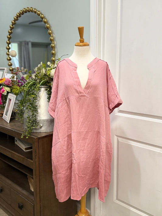 Womens Heyson Gauzy Dress Size 1XL NWT