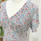 Womens Loft Floral Midi Dress Size 4 EUC