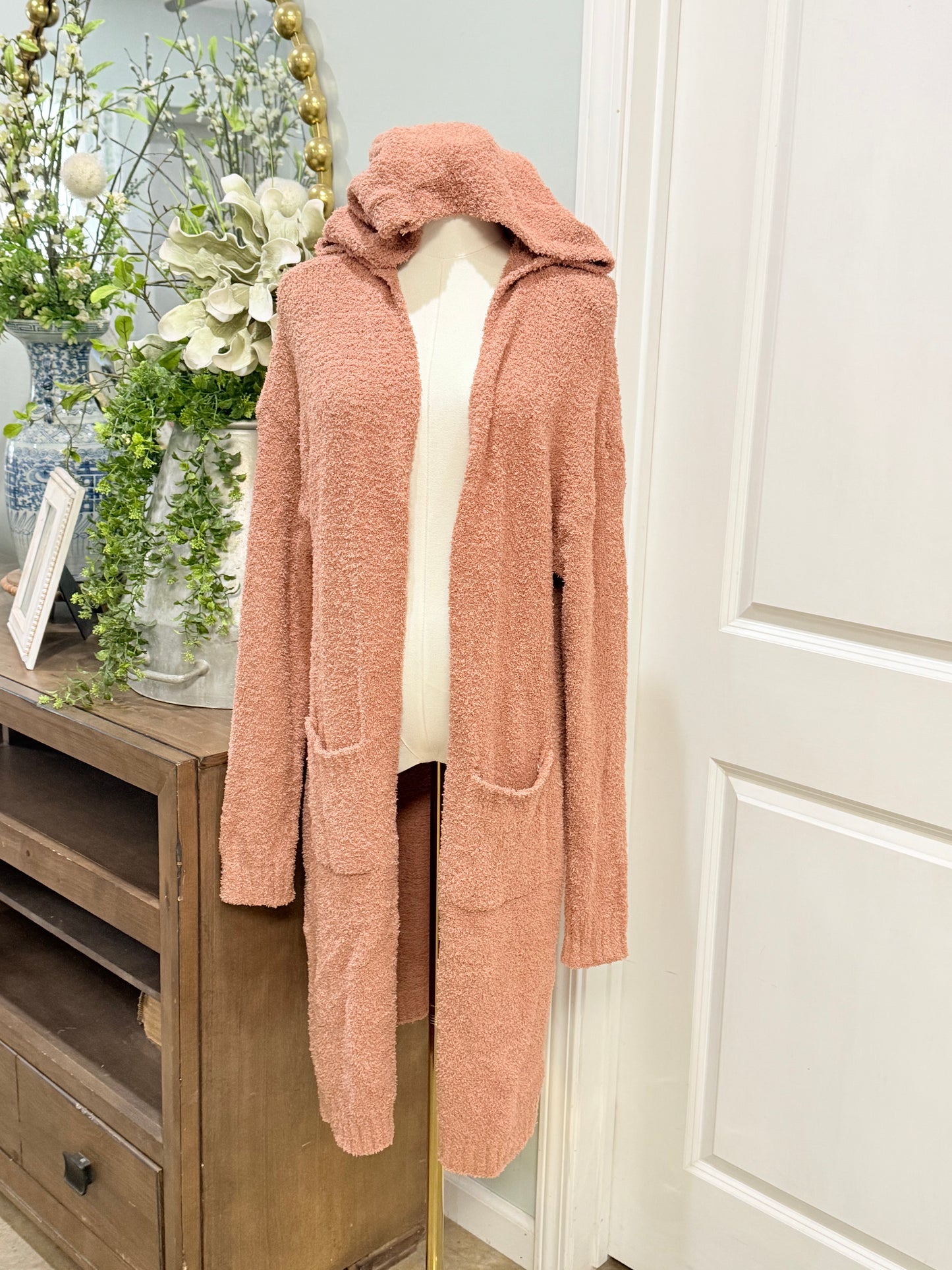 Womens Blakely Fuzzy Cardigan PS EUC