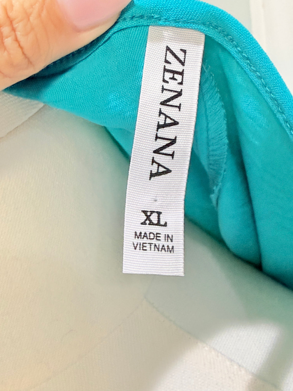 Womens Zenana Air Flow Blouse Size XL EUC