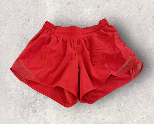 Womens Lululemon Red Shorts Size 4