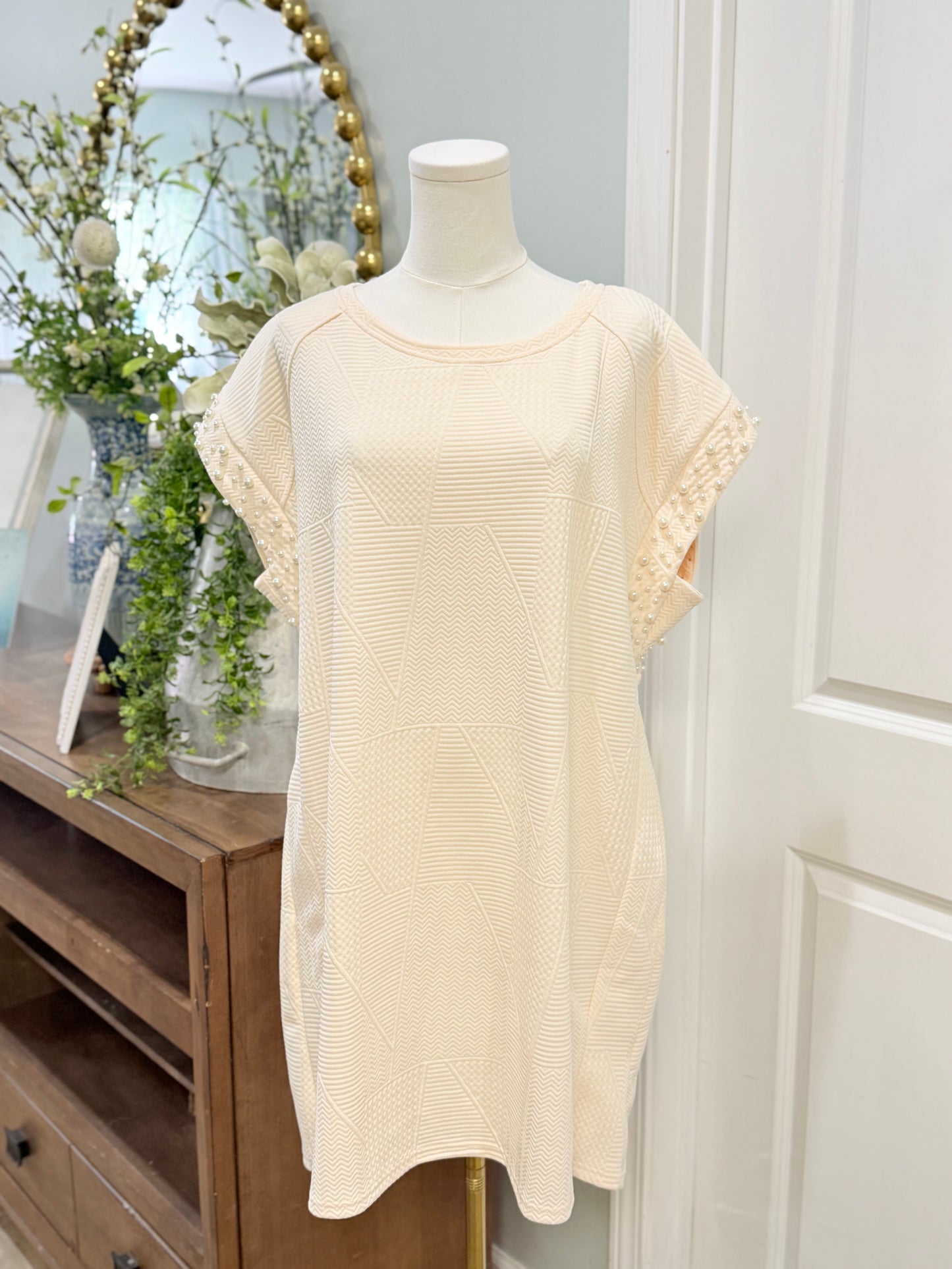 Womens Umgee Pearl Dress XL EUC