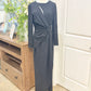 Womens Black Maxi Dress Medium EUC