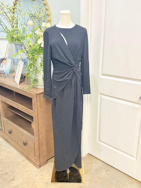 Womens Black Maxi Dress Medium EUC