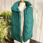 Womens Blu Pepper Puffer Vest Large