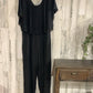 Womens Black Dressy Romper Size 4X (Runs Smaller)