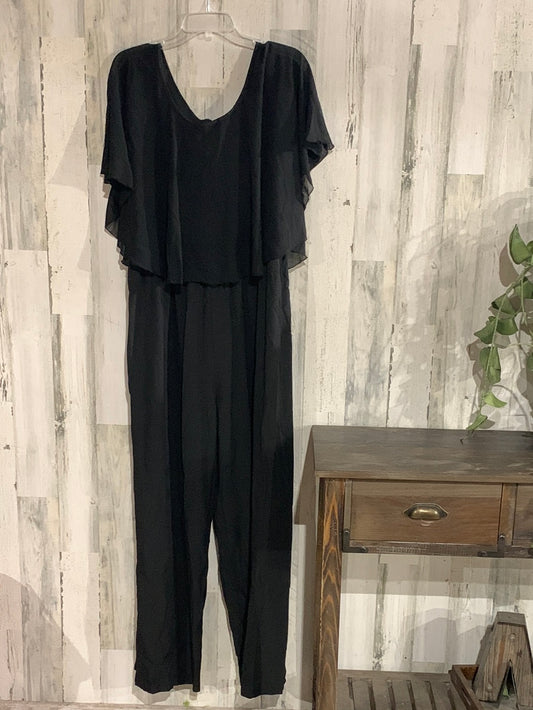 Womens Black Dressy Romper Size 4X (Runs Smaller)