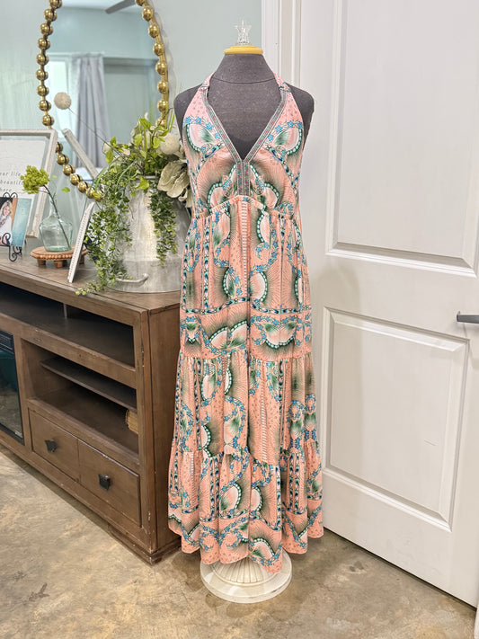 Womens Nicole Miller Maxi Dress Size 12