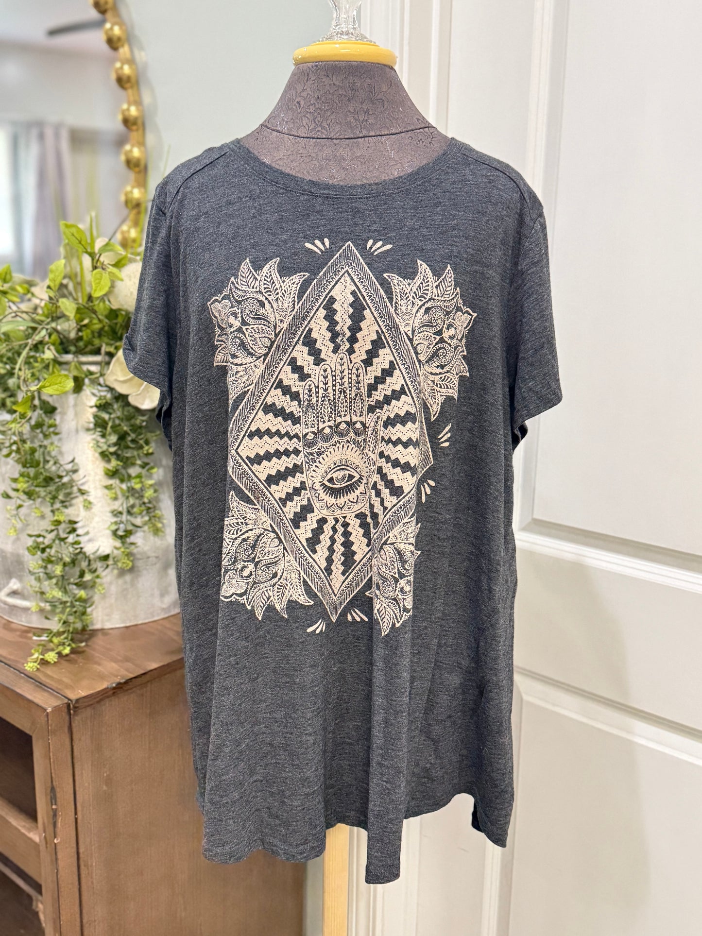 Womens Lucky Brand Tee 3X