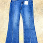 Womens Lovervet High Rise Flare Jeans 32/15 NWT