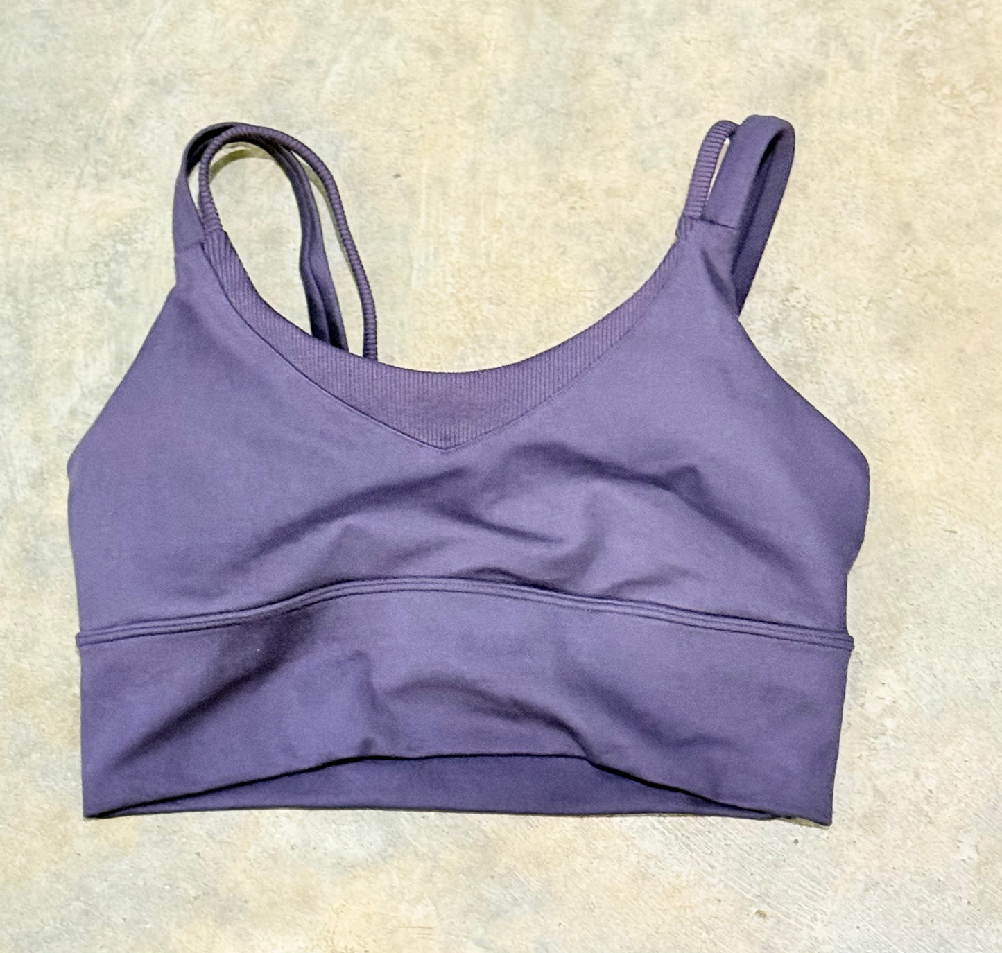 Womens Freely Purple Sports Bra XS EUC