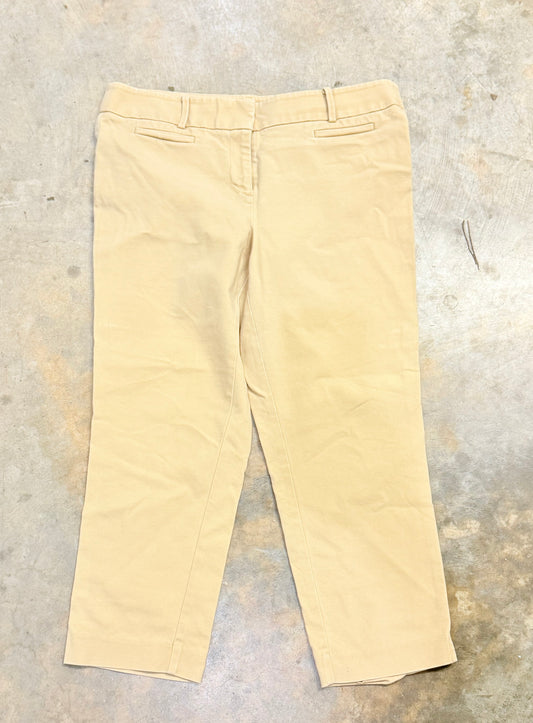 Womens Loft Khaki Dress Pants Size 10 EUC