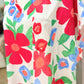 Womens Floral Pocket Blouse Large EUC