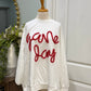 Womens Game Day Sweatshirt Size 3X