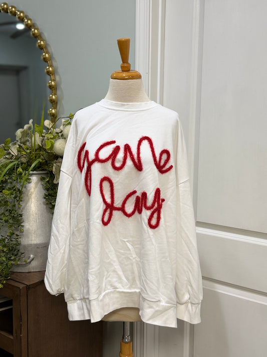 Womens Game Day Sweatshirt Size 3X
