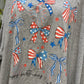 Womens Oversized Happy Birthday America Tee Size 2XL