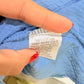Womens Umgee Blue Cotton Gauze Dress Medium EUC