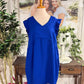 Womens Umgee Flutter Sleeve Midi Dress XL EUC
