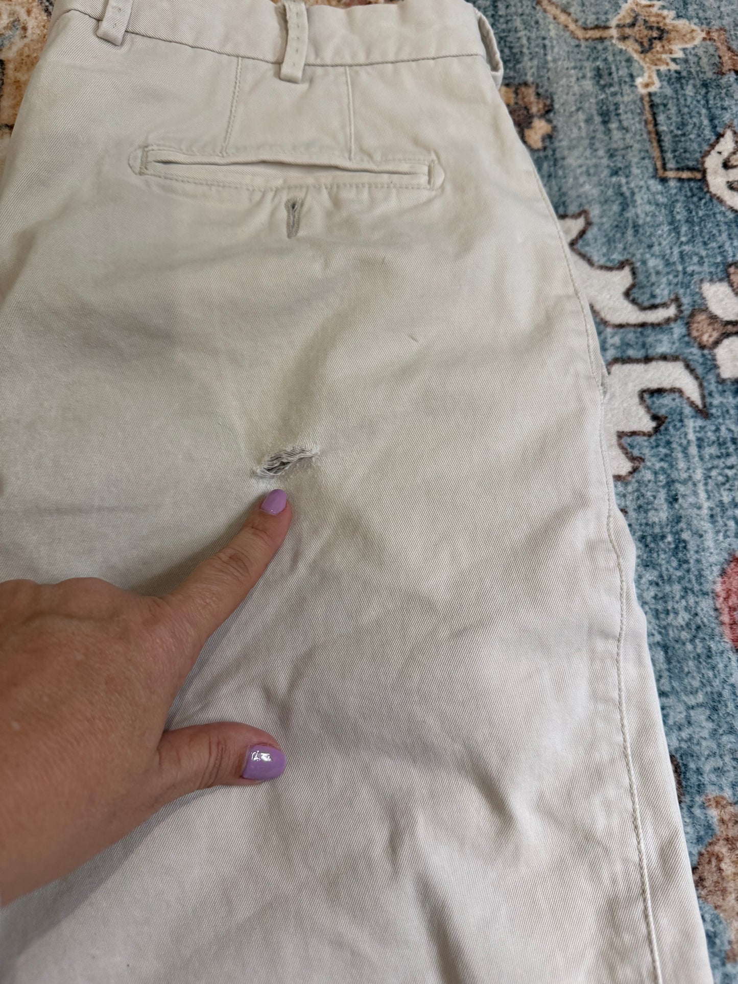 Mens Peter Millar Khaki Shorts Size 35 GUC