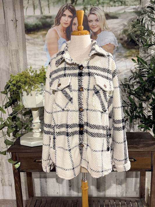 Womens Blakely Shacket 1X