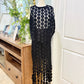 Womens 2pc Black Skirt Set XL NWOT