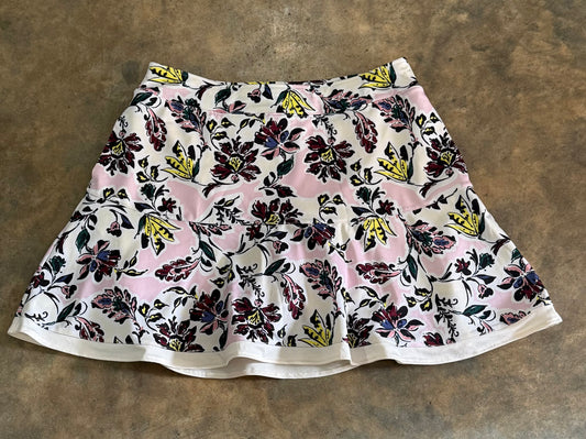 Womens Lady Hagar Floral Skirt Medium