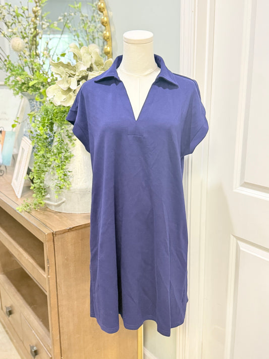 Womens Jodifl Navy Dress Medium EUC