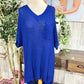 Womens Bibi Short Sleeve Sweater Tunic XL GUC