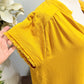 Womens Mustard Color Midi Dress XL EUC