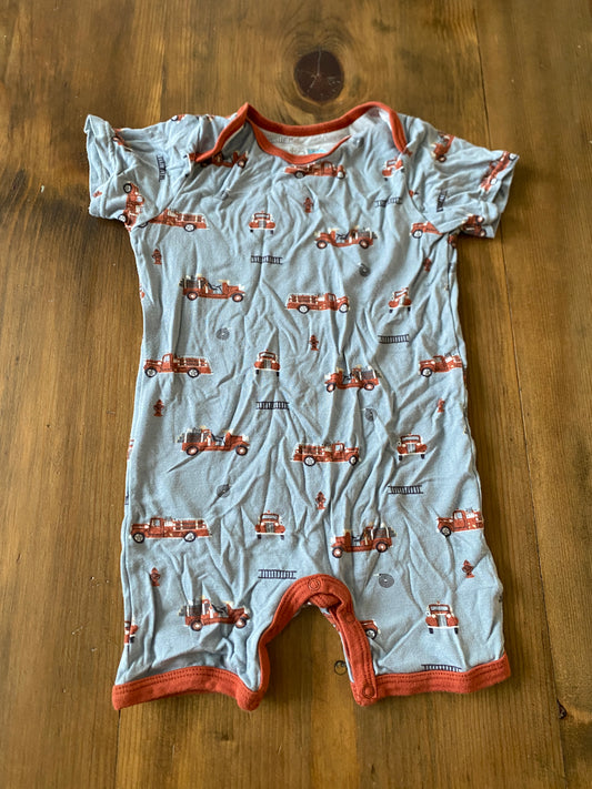 Boys Bestaroo Firetruck Pajamas Sz 18-24mth