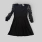 Girls Black Nickie Lew Dress Size 7 EUC
