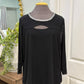 Womens Vintage Rose Blouse XL EUC