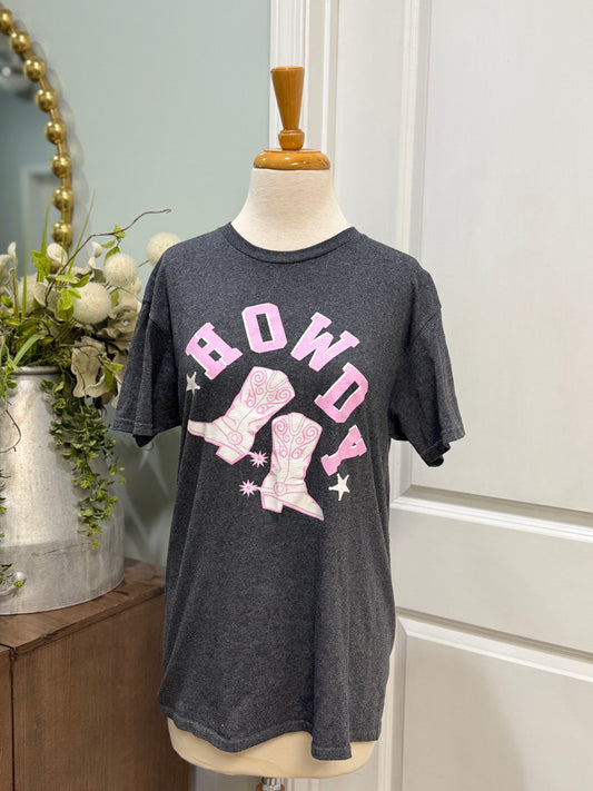 Womens Howdy Tshirt Size Medium