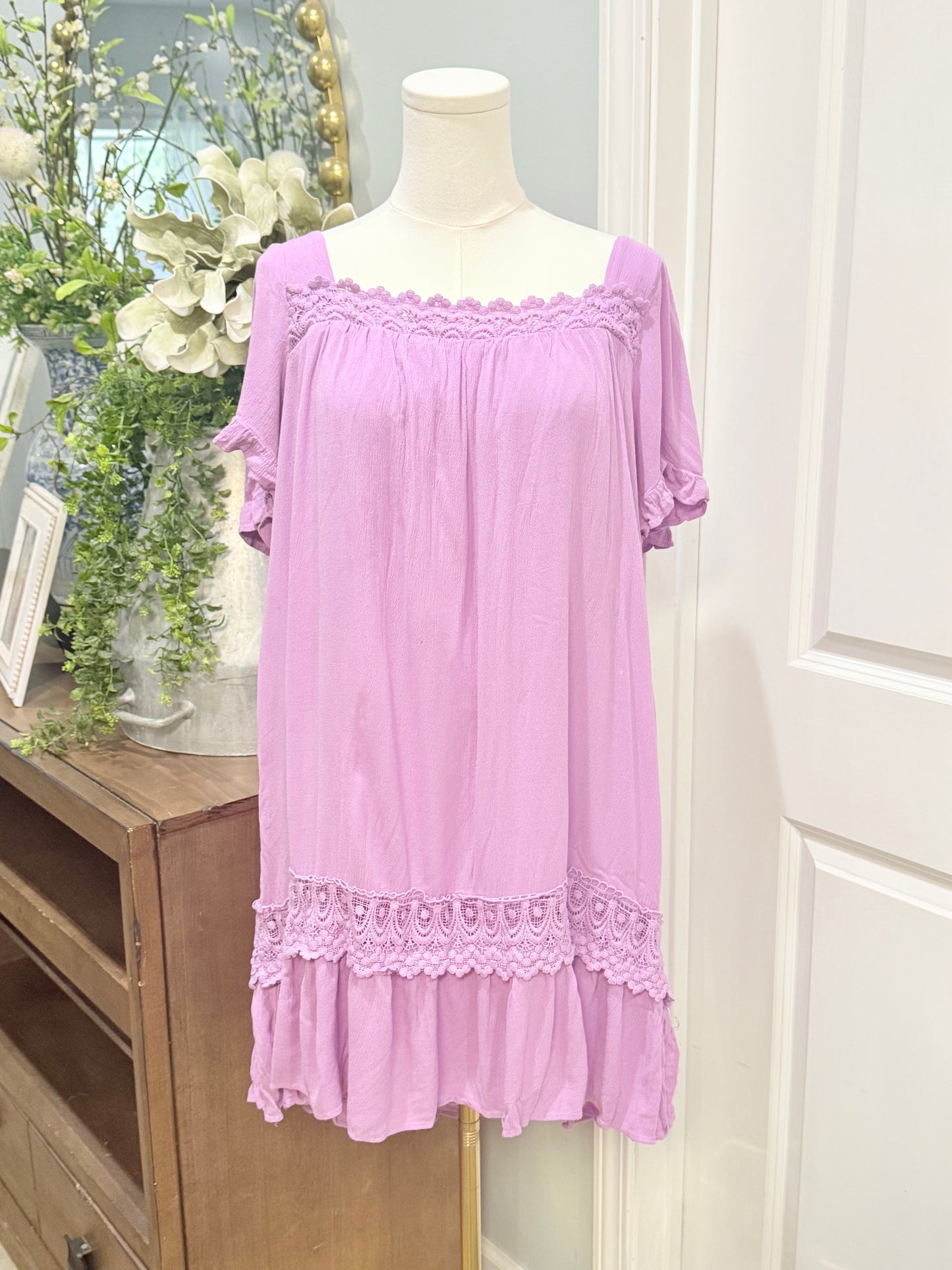Womens 143Story Babydoll Tunic/Dress 1X EUC