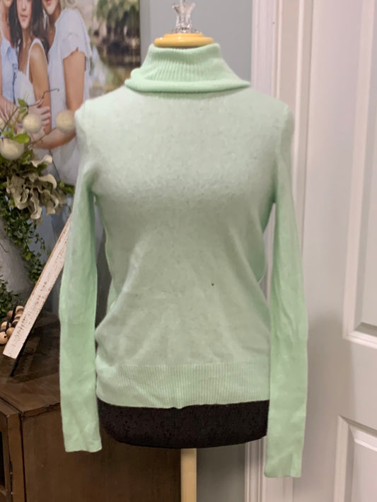 Womens Aqua Cashmere Sweater Size Medium