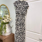 Womens IState B&W Jumpsuit Medium EUC