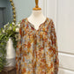 Womens Maurices Floral Blouse Size 2X