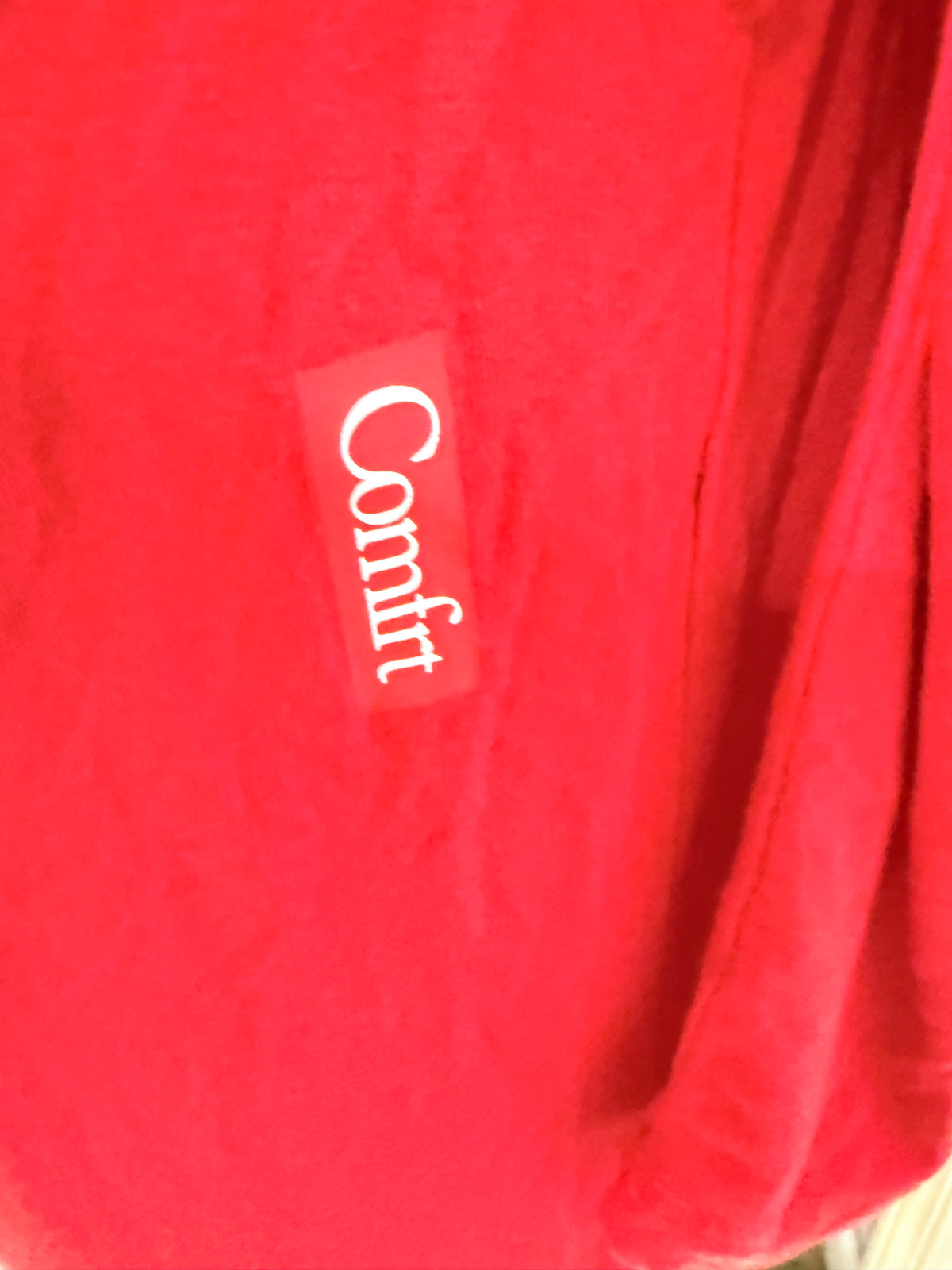 Womens Red Comfrt Lounge Set Large EUC