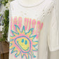 Womens Good Vibes Zutter Tshirt M/L EUC