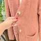 Womens Blakely Fuzzy Cardigan PS EUC