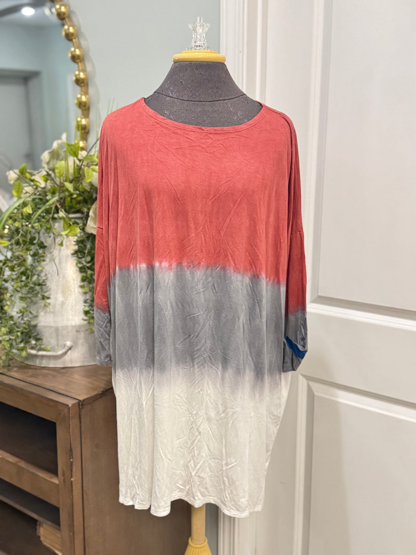 Womens Peach Love Tunic Small