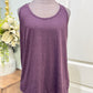 Womens Balance Collection Plum Tank XL EUC