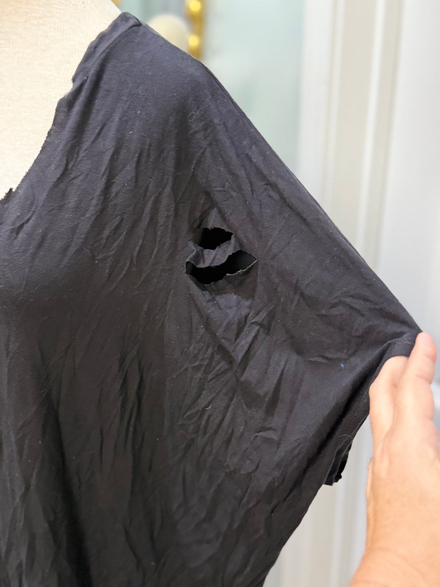 Womens Peach Love Cake Oversized Tee Size Small