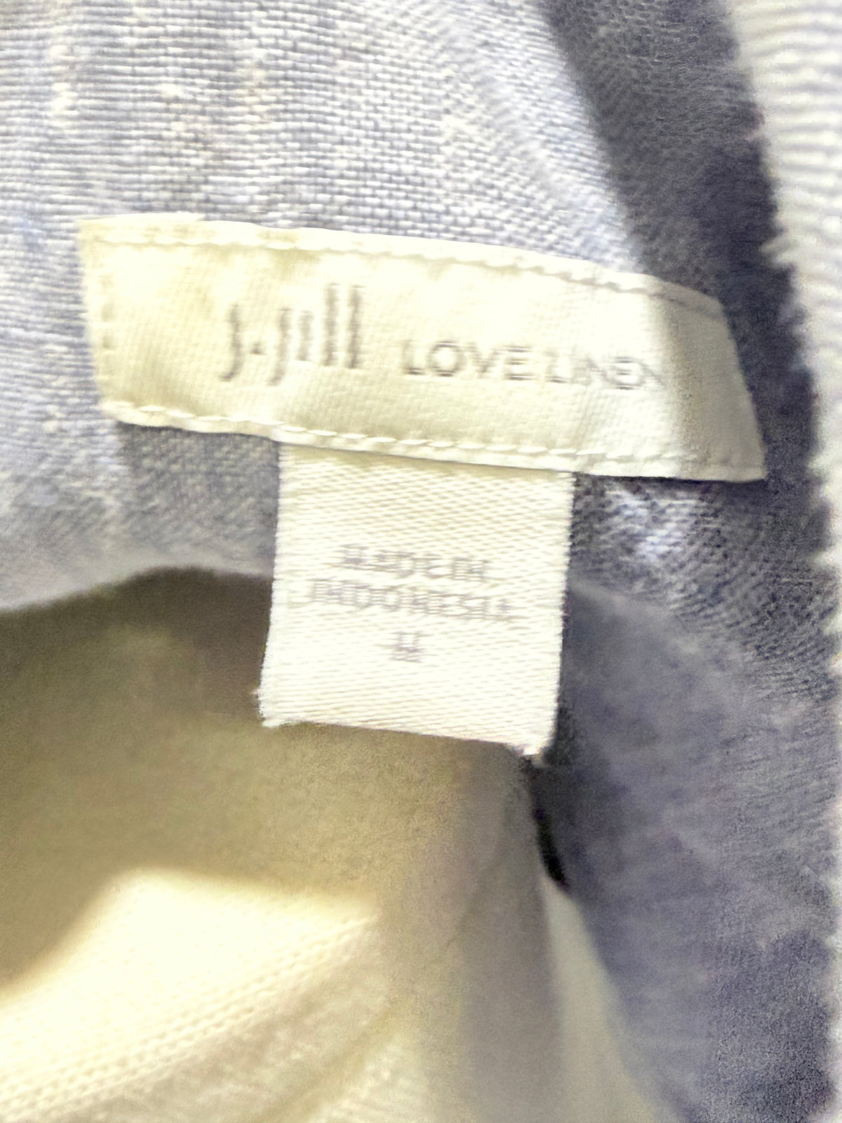 Womens J.Jill Linen Dress Medium EUC